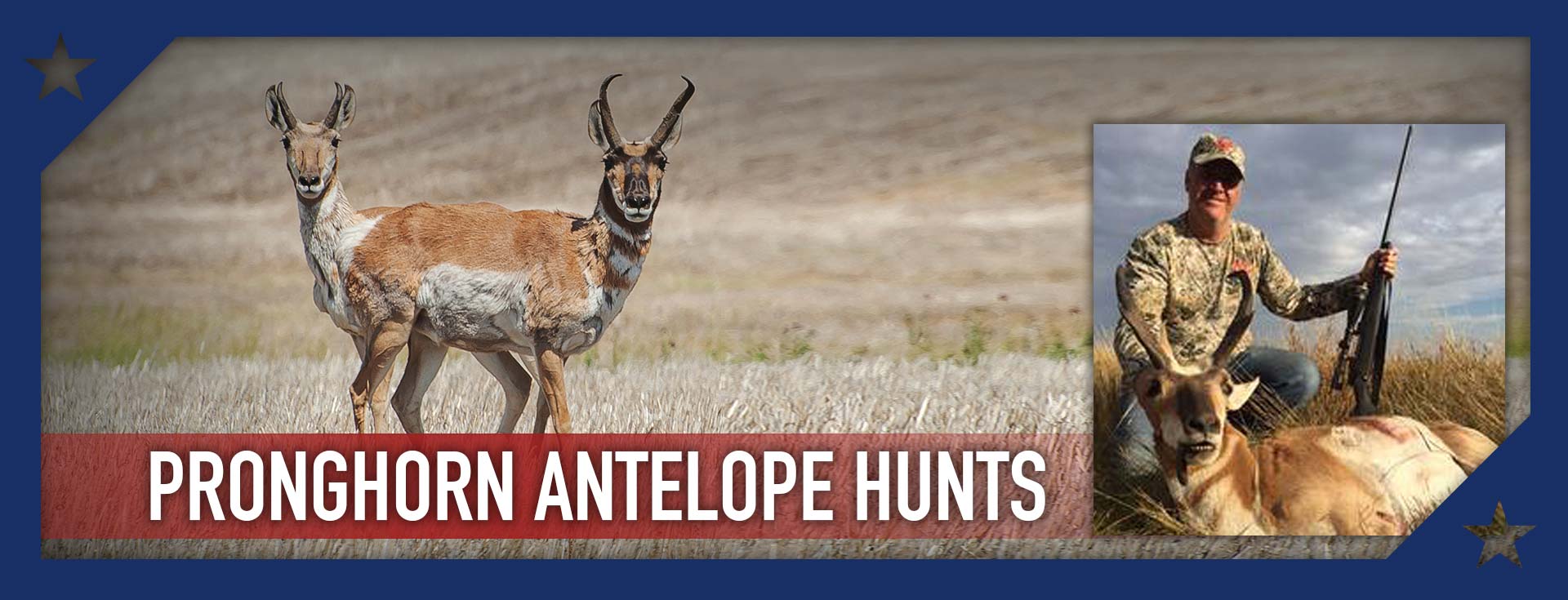 Trophy Pronghorn Antelope Hunts